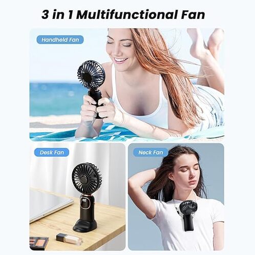 Portable Digital Display Fan