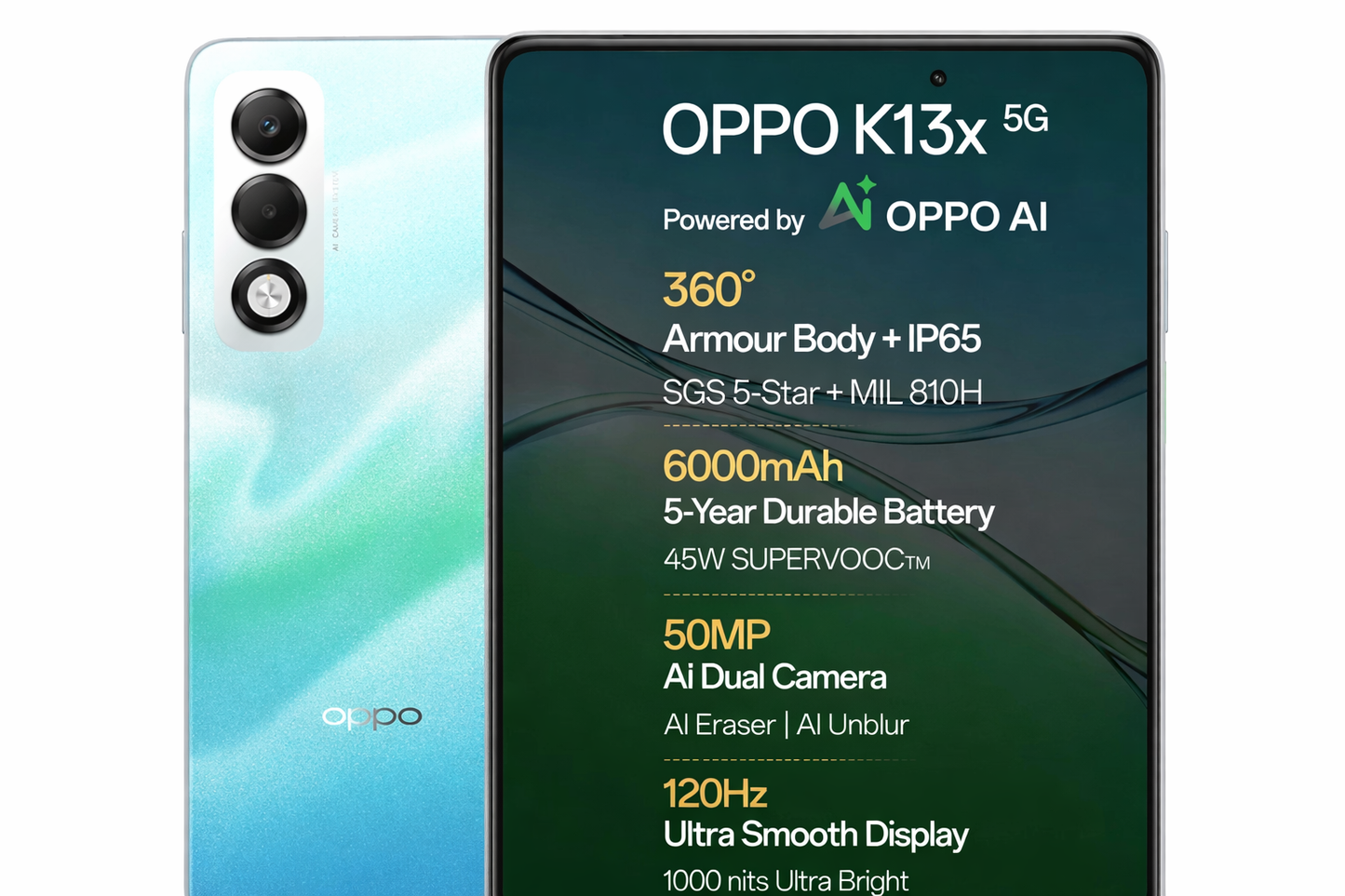 OPPO K13 X 5g ("New")