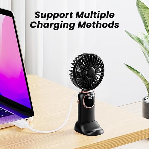 Portable Digital Display Fan