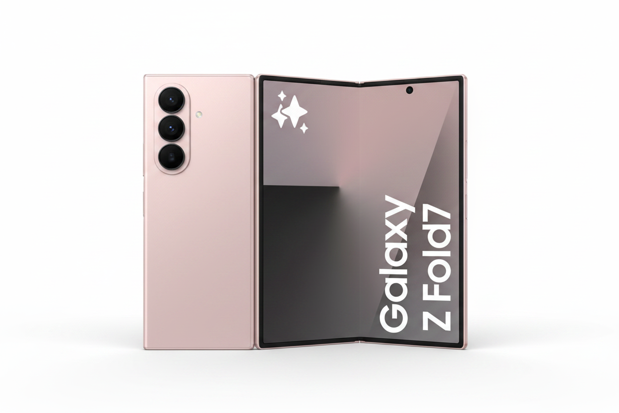 Galaxy Z Fold 7 - Rose Pink